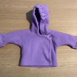 Purple Kids Hooded Jacket